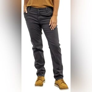 Carhartt Rugged Flex Relaxed-Fit Straight Canvas Work Pants for Ladies
